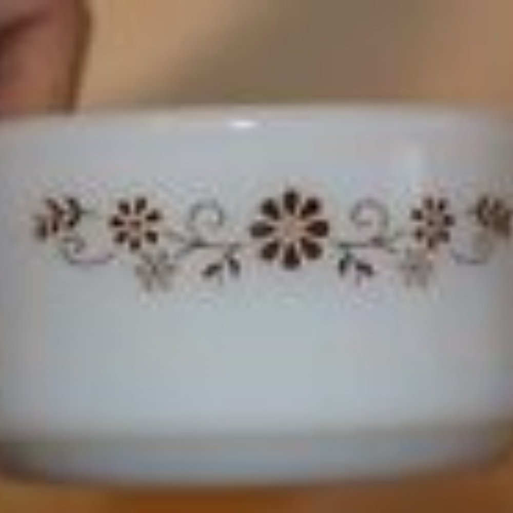 9 MCM Dynaware Pyr-O-Rey White Milk Glass Custard Ramekin Cups Baking Bowls - Picture 4 of 6